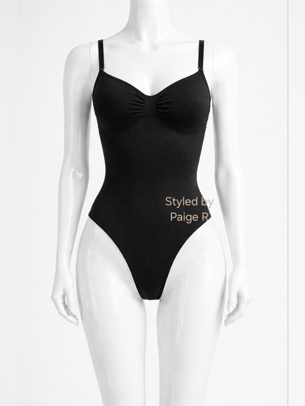 💕NEW SKIMS Seamless Sculpt Brief Bodysuit Shaper Shapewear Black ONYX S